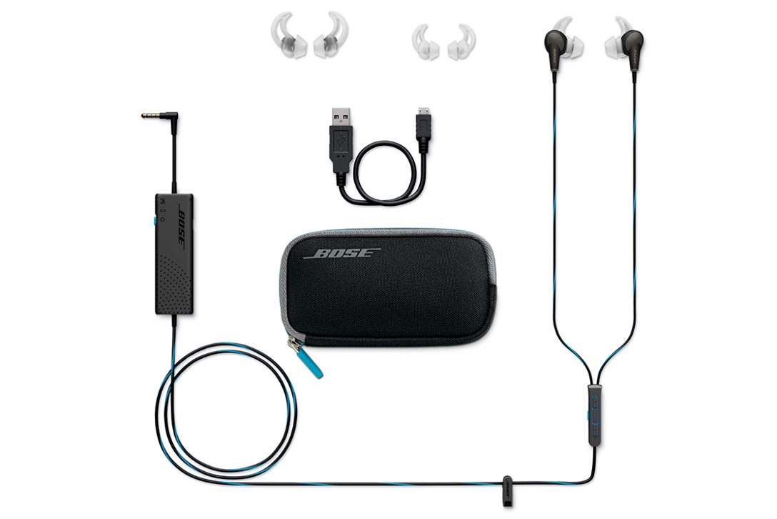 BOSE QuietComfort 20 Acoustic Noise Cancelling 消噪耳機-全套配件圖